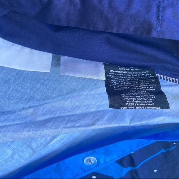 STAR WARS Droids R2-D2 and BB-8 Organic Cotton Navy Blue Duvet Cover TWIN Size - Picture 7 of 12